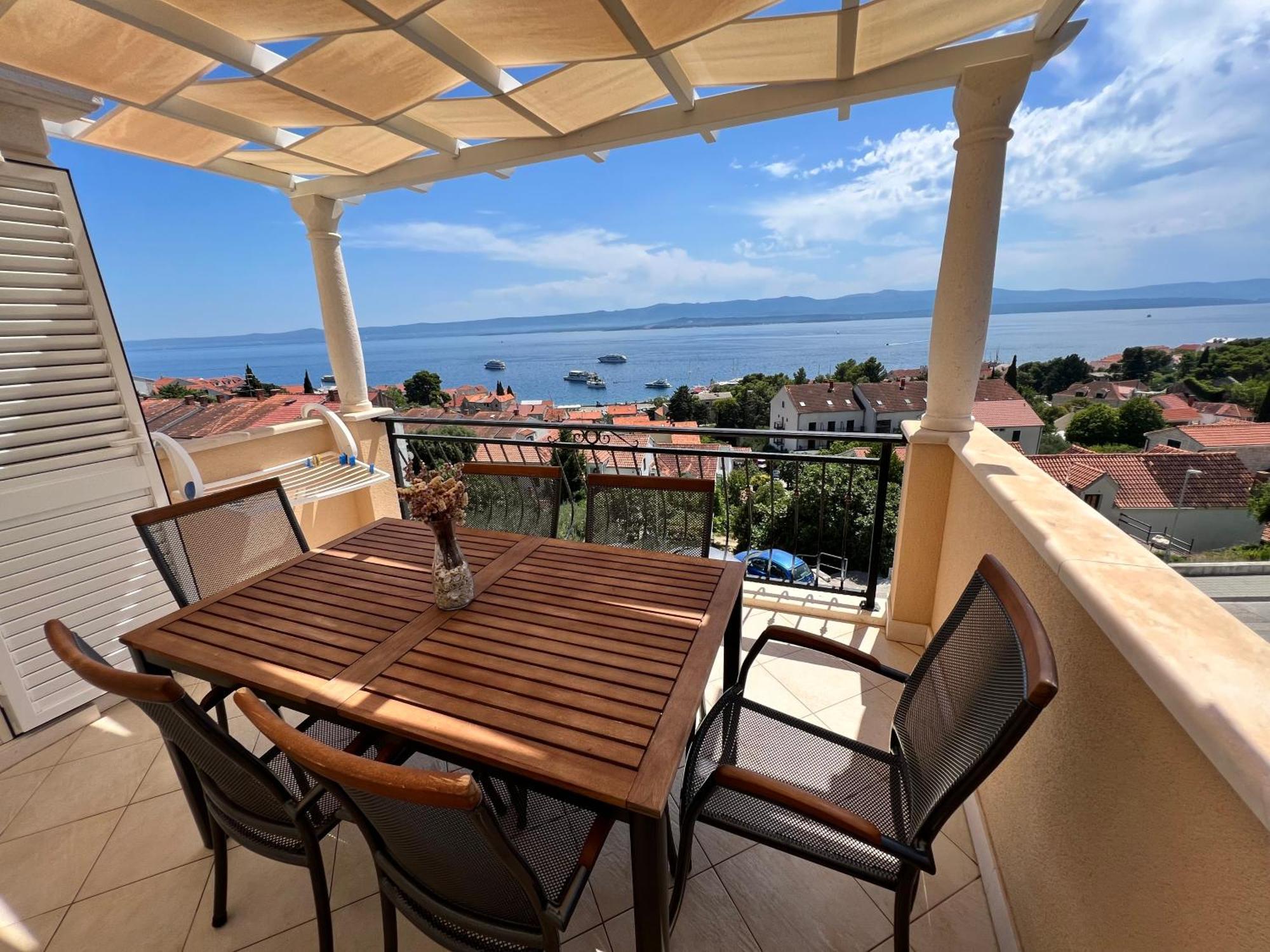 Villa Marina - Sea View Bol Bagian luar foto